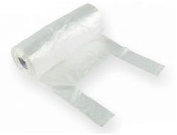 Nylon zacskó 220 x 450 mm ingvállas, rollos, tépős 200 db/tekercs - nyomtassingyen