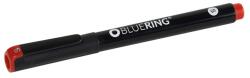 BLUERING Rostirón, tűfilc alkoholos 0, 4mm, OHP Bluering® S piros