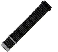 Fixed Nylon Strap Smartwatch 22mm wide Fekete (FIXNST-22MM-BK) - nyomtassingyen