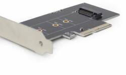 Gembird PEX-M2-01 M. 2 SSD adapter PCI-Express add-on card, with extra low-profile bracket (PEX-M2-01) - nyomtassingyen