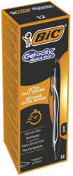 BIC Zseléstoll, 0, 3 mm, nyomógombos, BIC "Gel-ocity Quick Dry", fekete (949873) - nyomtassingyen