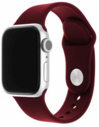 Fixed Szilikon Strap Set Apple Watch 38/40/41 mm, burgundy Piros (FIXSST-436-WIRD)