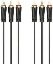 Hama FIC AV 3rca-3rca 1, 5m összekötőkábel (205150)