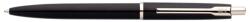 ICO Golyóstoll nyomógombos 0, 8mm, műanyag fekete test Blanka K, írásszín fekete (9010017009) - nyomtassingyen