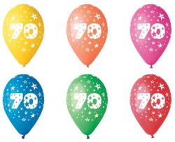  Léggömb, 26cm, számos, 70, 5db/cs (11-PRINT70) - nyomtassingyen