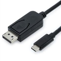 Roline Кабел Roline 11.99. 5845, от USB type C(м) към DisplayPort(м), 1m, черен