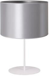 Duolla Duolla - Asztali lámpa CANNES 1xE14/15W/230V 20 cm szürke/fehér DU603010 (DU603010)