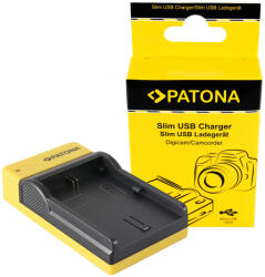 Patona Canon LP-E5 Patona Slim mikro USB akkumulátor töltő (151512) (PATONA_SLIM_MIKRO_USB_LP-E5)