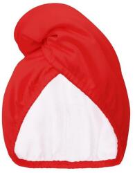 Glov Prosop din satin pentru păr, față-verso, roșu - Glov Double-Sided Satin Hair Towel Wrap Red