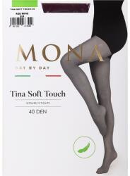Mona Dresuri pentru femeiTina Soft Touch 40 Den, red wine - MONA 2
