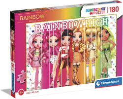 Clementoni 180 db-os Szuper Színes puzzle - Rainbow High (29775)