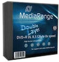 MediaRange DVD+DL 8x SC 8, 5GB MediaR 5 pieces (MR465) - vexio