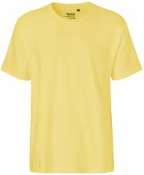 Neutral Férfi póló Classic organikus Fairtrade biopamutból - Dusty yellow | 3XL (NE-O60001-1000346082)