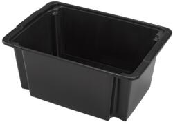 HEIDRUN Boxmania Tároló doboz 5, 0L 29, 5x19x12, 5cm fekete (5101)
