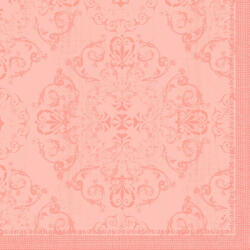 Dunilin szalvéta textilhatású Opulent Mellow Rose 45 db/cs