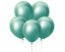 Godan Platinum Green, Zöld léggömb, lufi 7 db-os 12 inch (30 cm) (MLG127805)