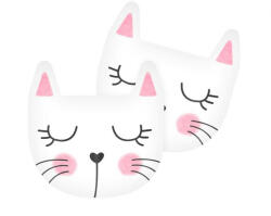 GoDan Cat, Cicás szalvéta 12 db-os 33x33 cm (MLG139600)
