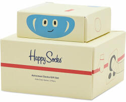Happy Socks 3 pár hosszú szárú gyerek zokni Happy Socks XKAST08-2200 Színes 0_12M