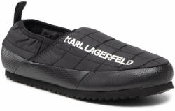 Karl Lagerfeld Papucs KARL LAGERFELD KL72021 Black Synth Textile Mono 45 Férfi