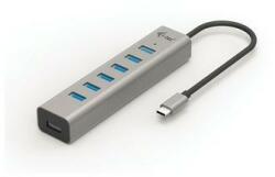 i-tec i-tec C31HUBMETAL703 USB Hub 3.2 Gen 1 Type-C 5000 Mbit/s Szürke (C31HUBMETAL703)