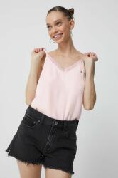 Tommy Jeans top női, rózsaszín - rózsaszín L - answear - 16 990 Ft