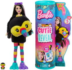 Mattel Barbie - Cutie Reveal meglepetés baba 4 sorozat - Tukán (HKR00)