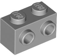 LEGO® 11211c86 - LEGO világosszürke kocka 2 x 1 méretű oldalán 2 bütyökkel (11211c86)