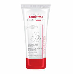 Gerovital - Gel spalare pentru piele cu roseata si scuame Gerovital H3 Derma+, 150 ml 150 ml Gel de curatare