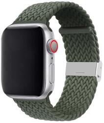 Phoner Spun Apple Watch csatos fonott szövet szíj, 38/40/41mm, zöld - speedshop