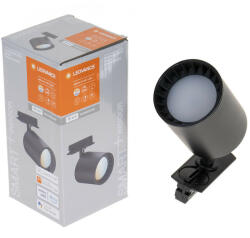OSRAM Smart+ WIFI okos sínes LED spot lámpa, hideg/melegfehér, 8 W, fekete színben (Tarcklight Spot Osaka) (4058075759800)