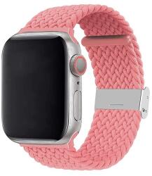 Phoner Spun Apple Watch csatos fonott szövet szíj, 49/45/44/42mm, rózsaszín - speedshop