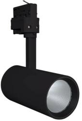 OSRAM Tracklight ipari sínadapteres mennyezeti LED spot lámpa 25W LED modul 3000K 1750lm, fekete (4058075113565)