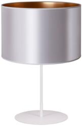 Duolla Duolla - Asztali lámpa CANNES 1xE14/15W/230V 20 cm ezüst/réz/fehér DU602969 (DU602969)