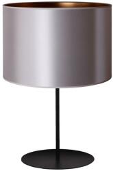Duolla Duolla - Asztali lámpa CANNES 1xE14/15W/230V átm. 20 cm ezüst/réz/fekete DU602983 (DU602983)