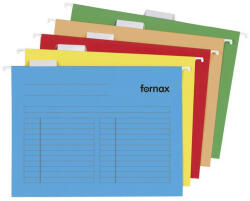  Függőmappa A4, karton oldalzárt Fornax 33-V zöld
