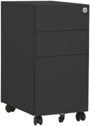 vidaXL Dulap dosare mobil, antracit, 30x45x59 cm, oțel (335985) Dulap arhivare