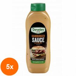 Develey Set 5 x Sos Hamburger Develey, 875 ml