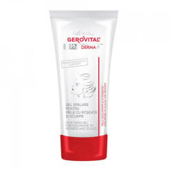 Gerovital - Gel spalare pentru piele cu roseata si scuame Gerovital H3 Derma+, 150 ml Gel de curatare 150 ml