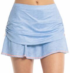 Lucky in Love Fustă tenis dame "Lucky in Love Liberty In Love Chambray Ruched Skirt - light denim