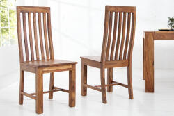 Invicta Set 2 scaune Makassar din lemn de Sheesham (17763)