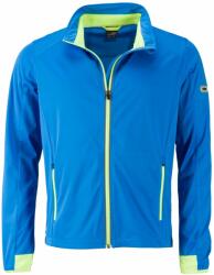James & Nicholson (Daiber) Férfi sportos softshell kabát JN1126 - Élénk kék / élénk sárga | 3XL (1-JN1126-1745841)