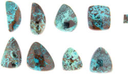  Cabochon din Shattuckit Natural - Picatura - Neregulat - 17-32 x 11-18 x 4-6 mm - 1 Buc