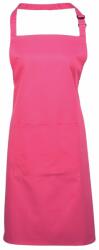 Premier Workwear Șorț de bucătărie cu cordon de gât și buzunar - Hot pink (PR154-1000143213)