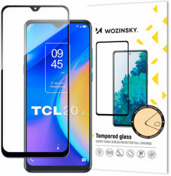 Wozinsky edzett védőüveg a TCL 20 SE telefonhoz - Fekete