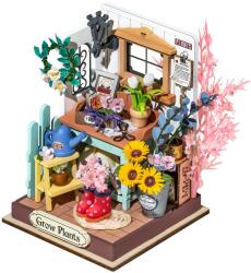 Rolife Puzzle 3D, Casuta DIY Gradina din balcon, Rolife, 72 piese