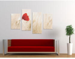 4 Decor Tablou canvas 4 piese - Macul