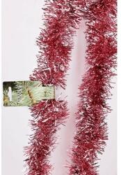  Karácsonyi girland, boa, mályva színű, 7cm széles és 2m hosszú