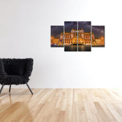4 Decor Tablou canvas 4 piese - Liberty Square