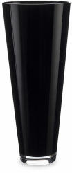 Különleges fekete színű modern üveg váza 43cm