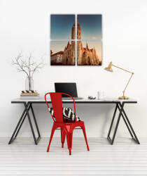 4 Decor Tablou canvas 4 piese - Matthias Church